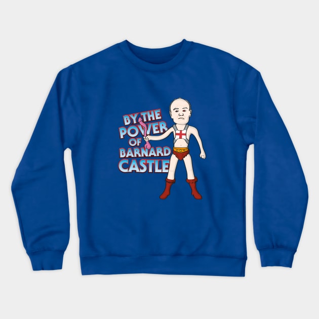 Dominic Cummings - By The Power Of Barnard Castle Crewneck Sweatshirt by beepea